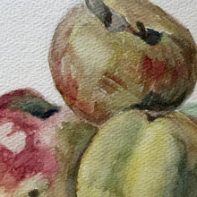 将图片加载到图库查看器,French Vintage Apple Watercolour