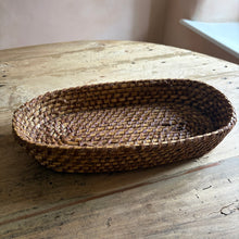 Load image into Gallery viewer, Antique French Rye Work Basket