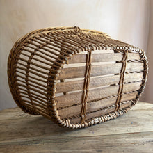 Load image into Gallery viewer, Large Antique French Stick Work Basket