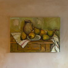 画像をギャラリービューアに読み込む, Impressionist work of art pears on table Penlen
