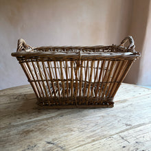 Load image into Gallery viewer, French 20th Century Stick basket | Natasha Baker Antiques &amp; Interiors
