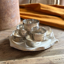 画像をギャラリービューアに読み込む, Vintage Silver napkin rings | Natasha Baker Antiques &amp; Interiors 
